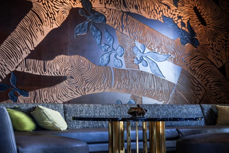 Mural at The St Regis Bar